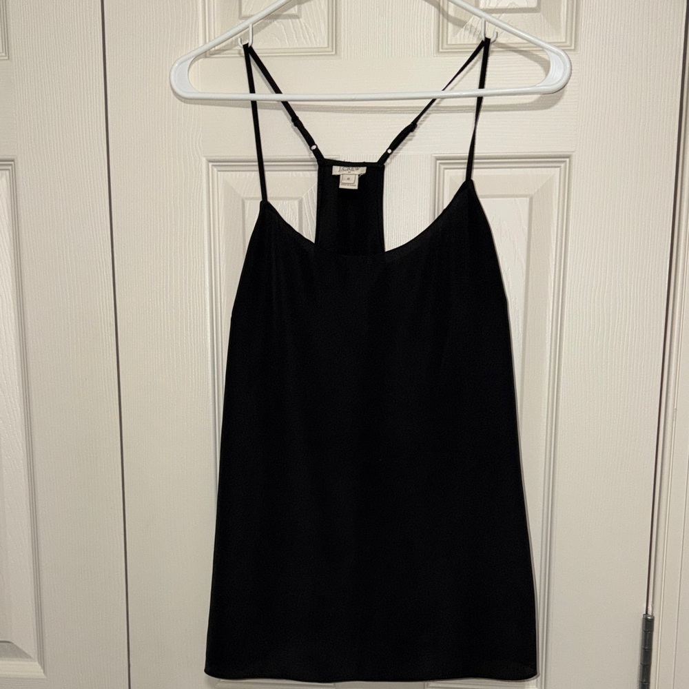 J. Crew Black Camisole Top